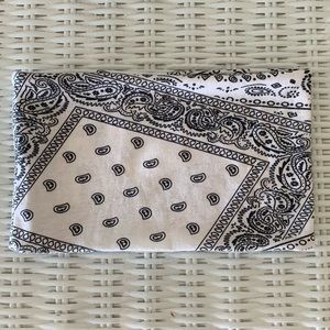 White Bandana Headband